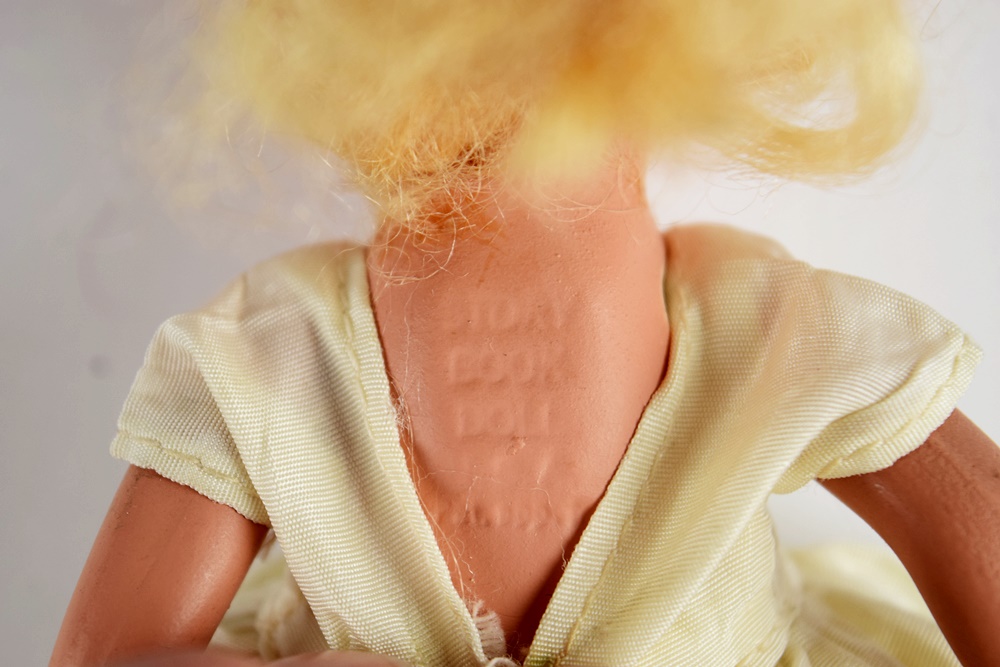 Five Circa 1950s Nancy Ann "Frozen Leg" Storybook Dolls