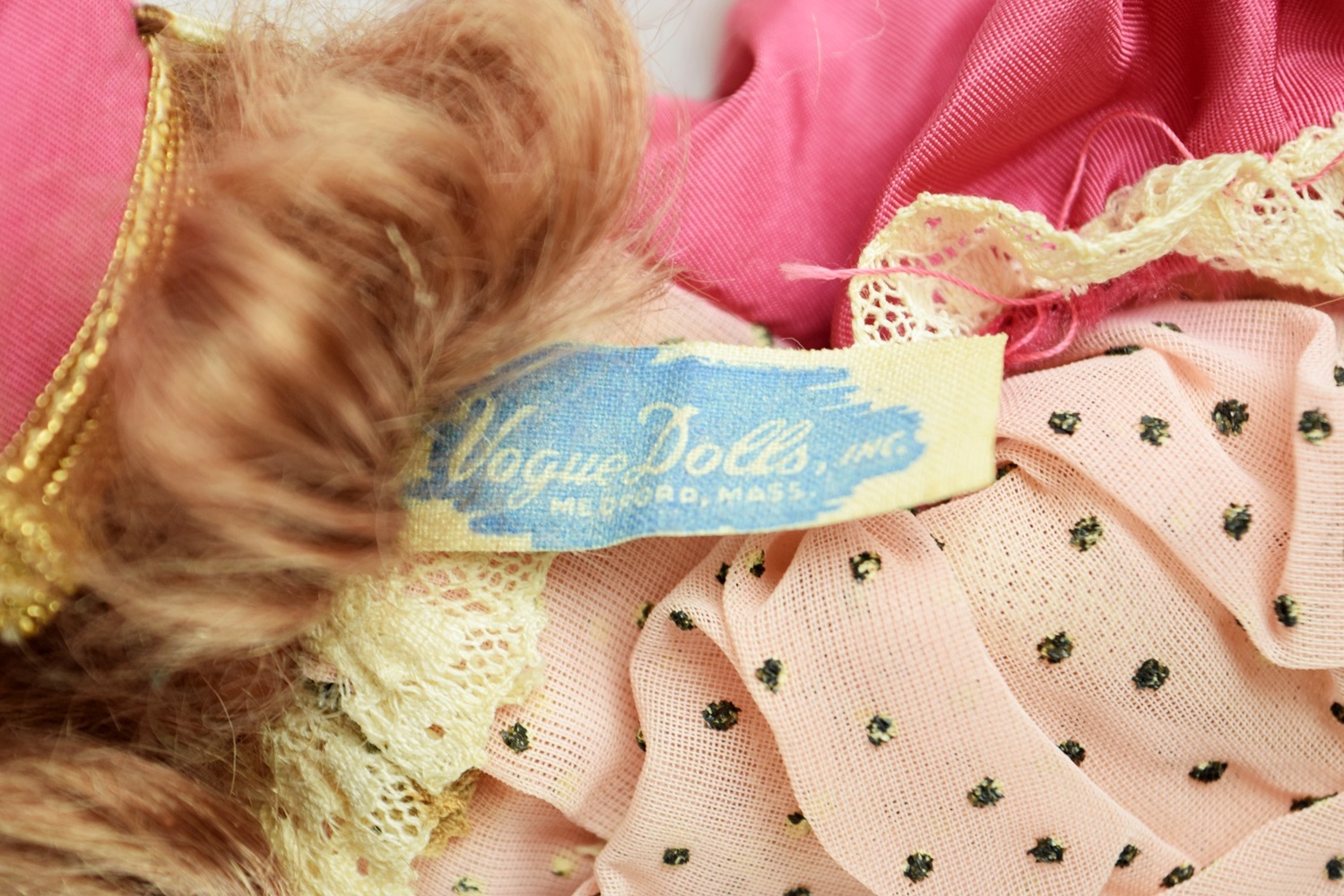 Five Circa 1950s Nancy Ann "Frozen Leg" Storybook Dolls