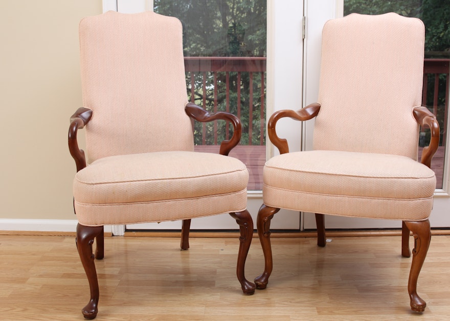 Pair of Queen Anne Style Chairs