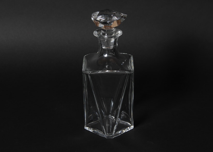 Vintage Baccarat Crystal Cognac Decanter