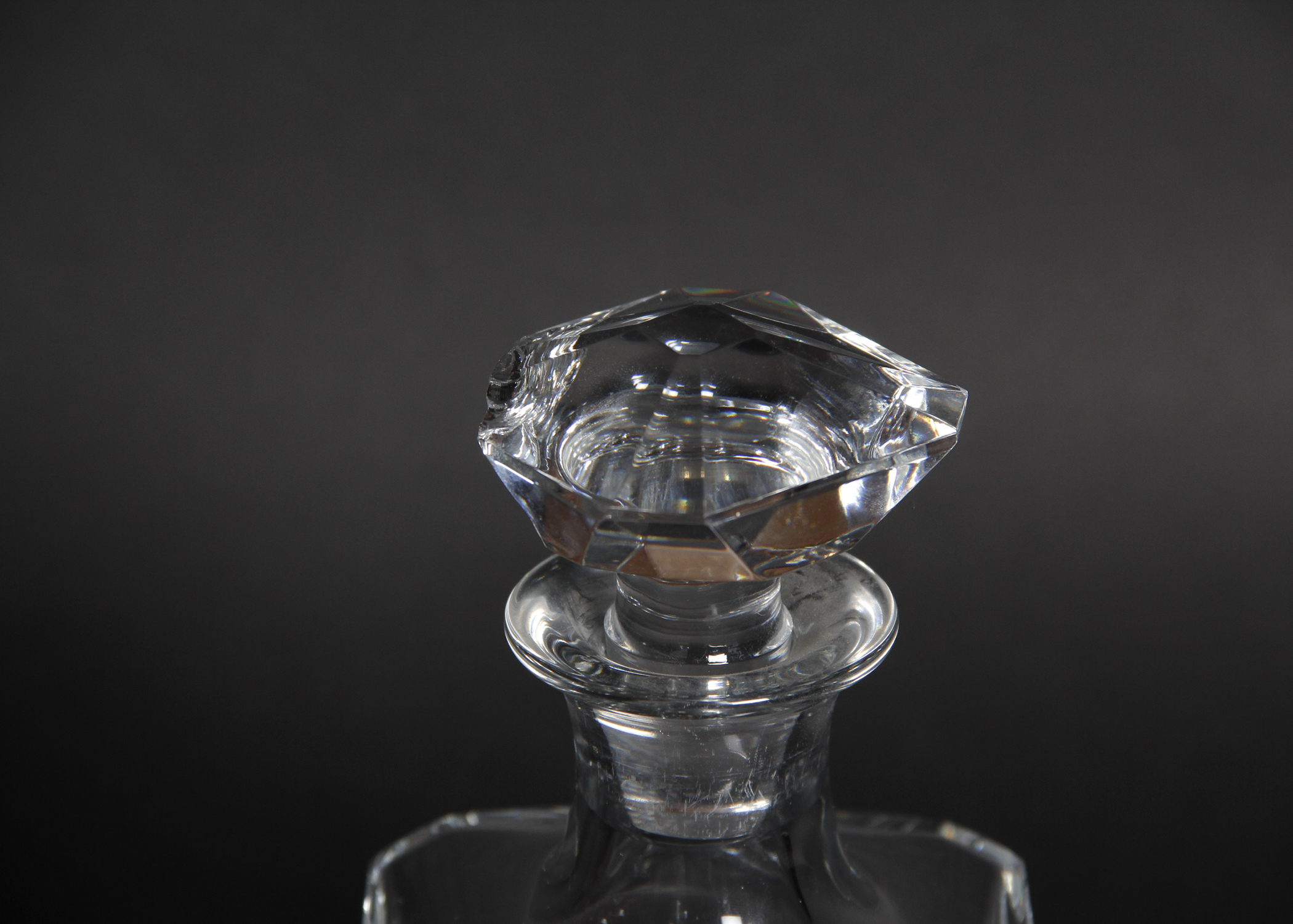 Vintage Baccarat Crystal Cognac Decanter