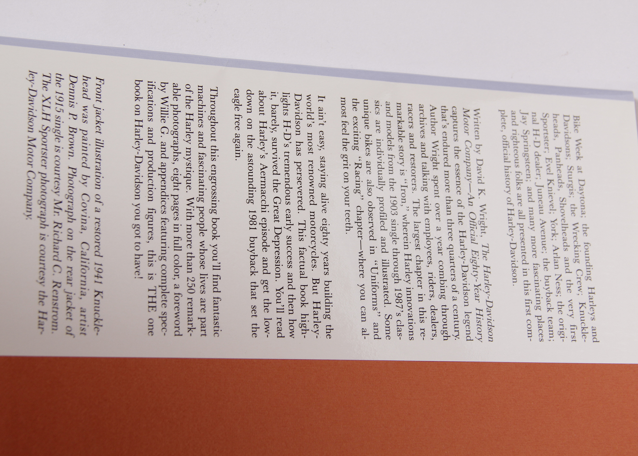 Harley Davidson Books