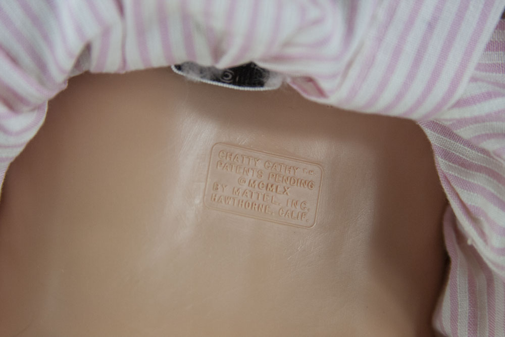 Vintage Chatty Cathy Doll