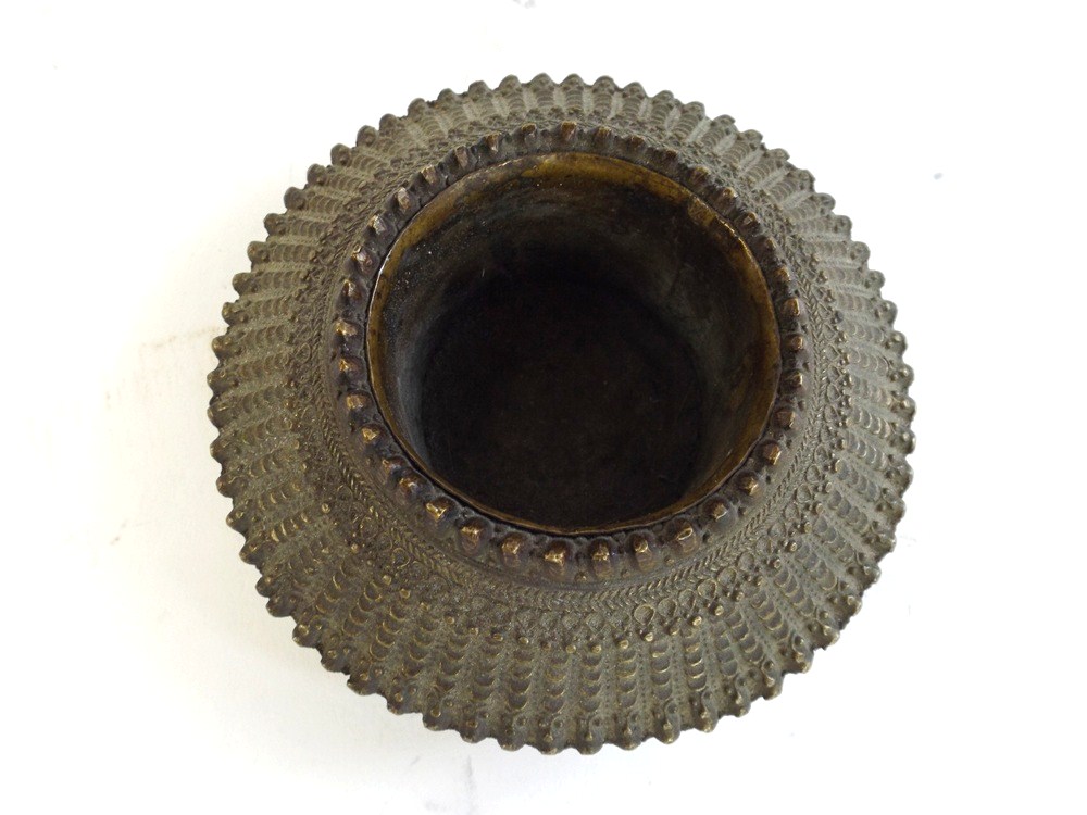 Vintage Siamese Brass Ankle Bracelet Jar