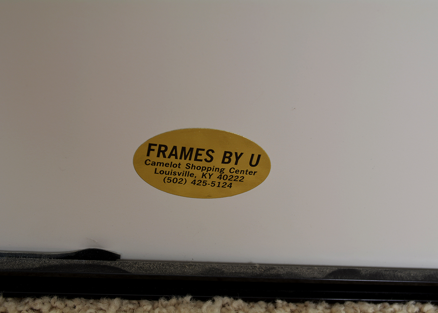 Autographed Muhammad Ali Poster