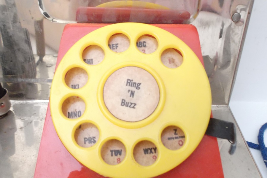 1950s Kamkap's Toy Ring-N-Buzz Switchboard
