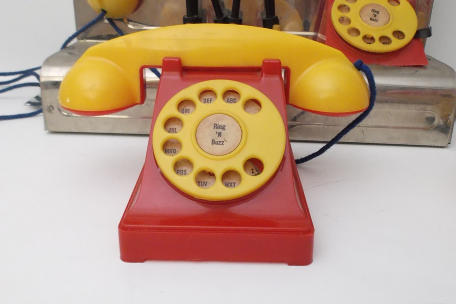 1950s Kamkap's Toy Ring-N-Buzz Switchboard