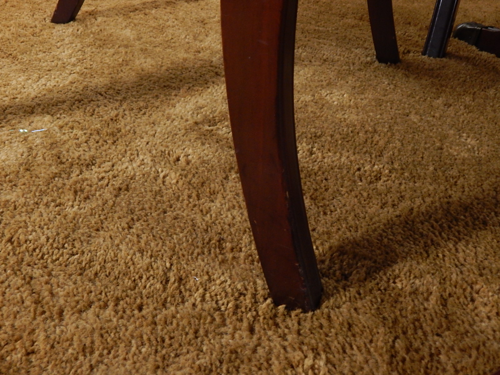 Mahogany Duncan Phyfe Styled Dining Table and Chairs