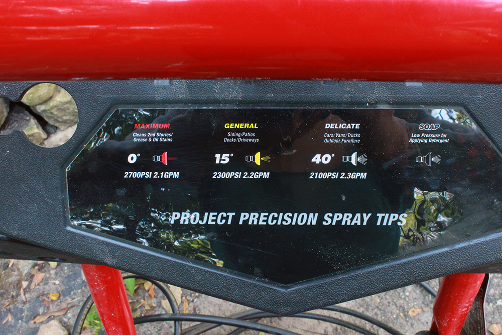 Troy-Bilt 2700 Max PSI Pressure Washer