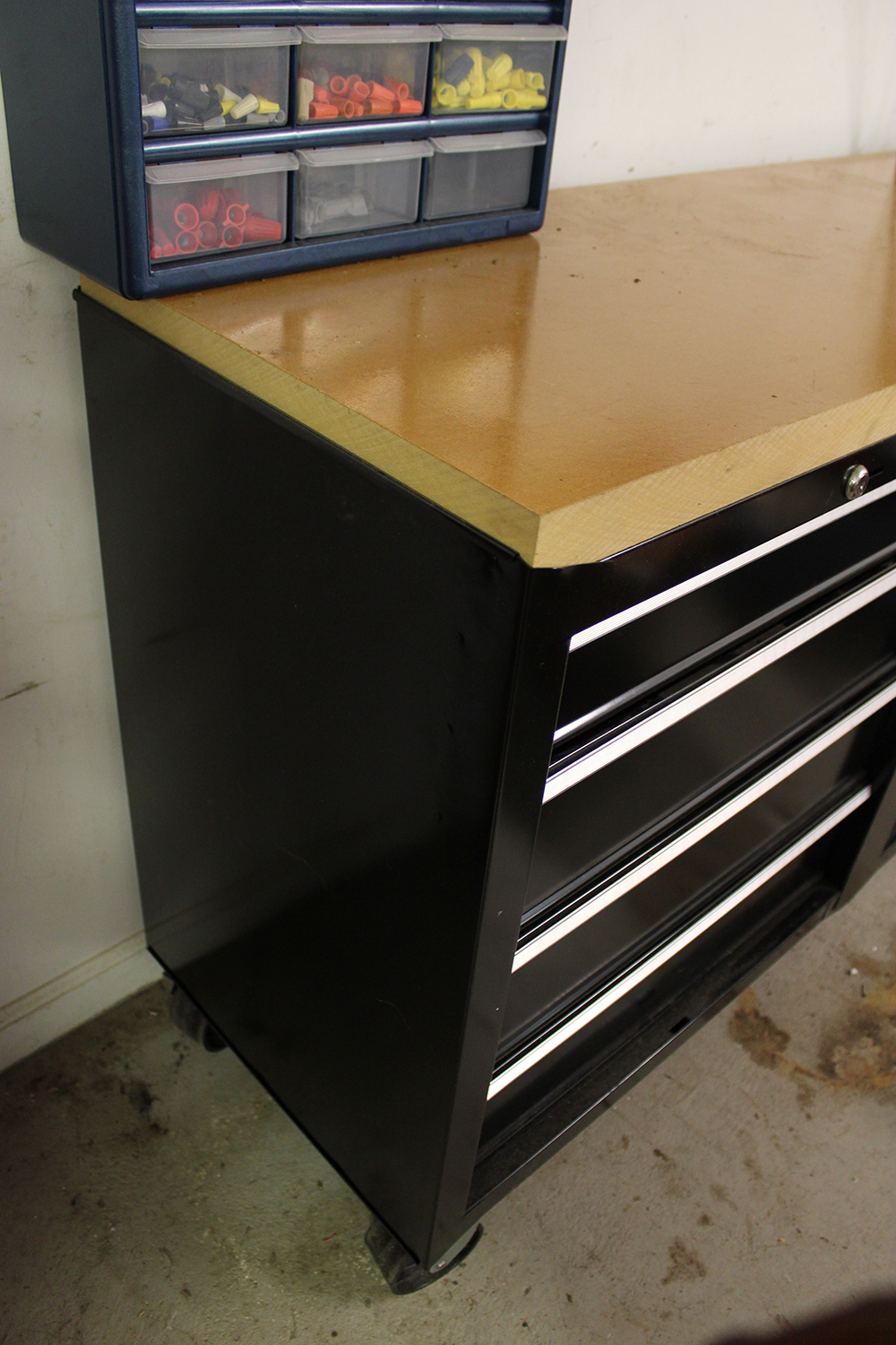 Craftsman Rolling Tool Cart and Organized Tools