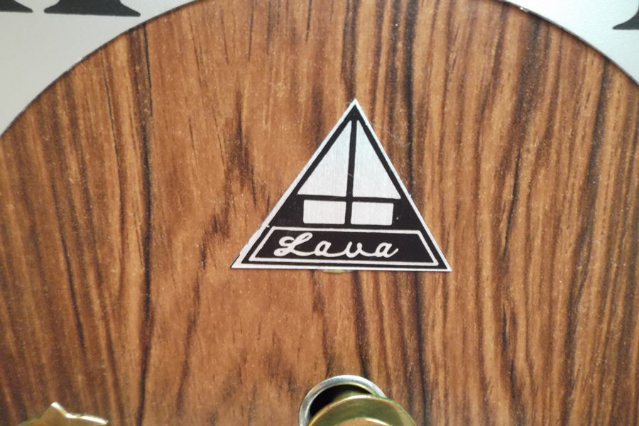 Korean Lava Movement 31 Day Wall Clock