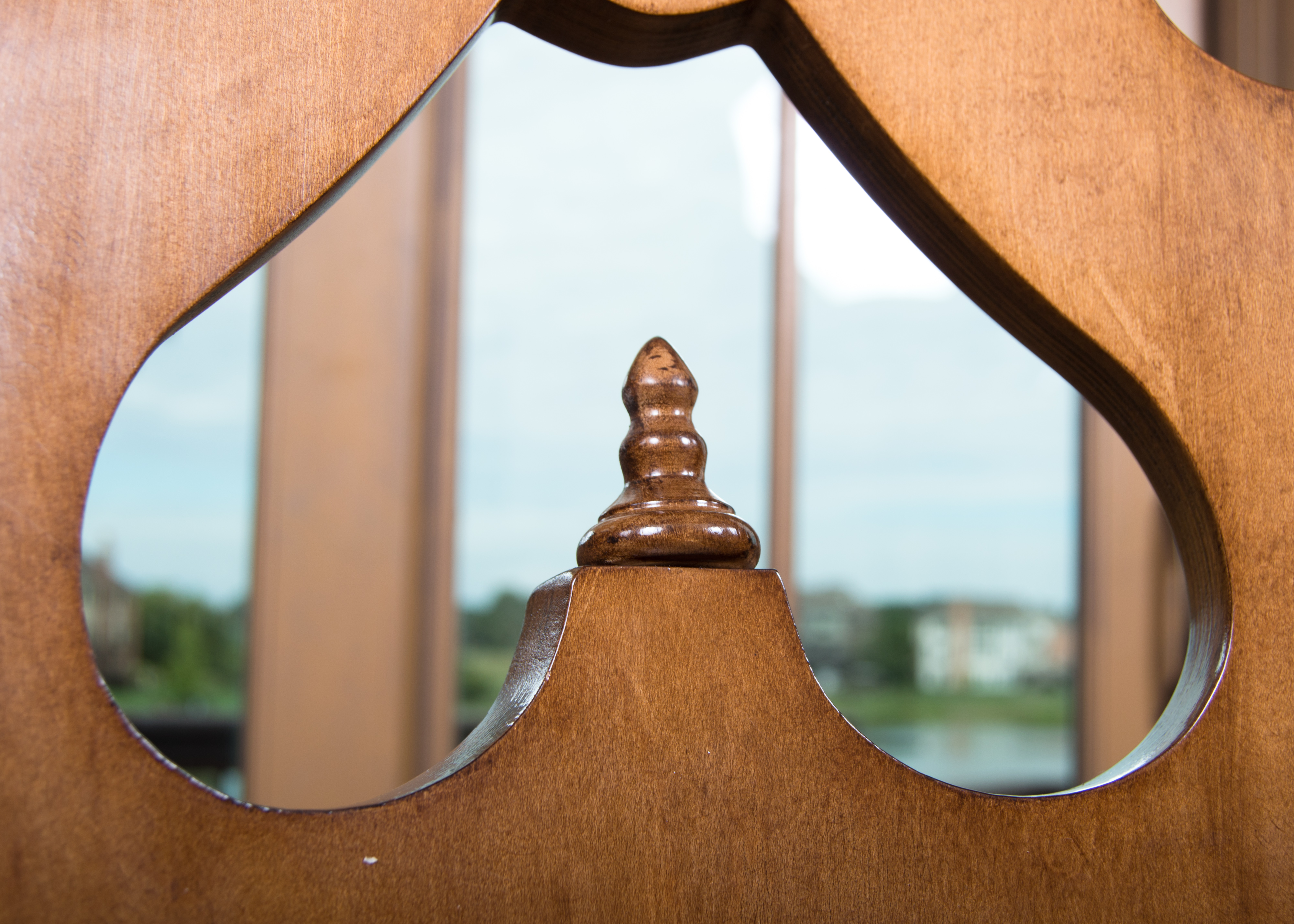 Swaim Swivel Arm Bar Stools with Leather Seats - Set of 4