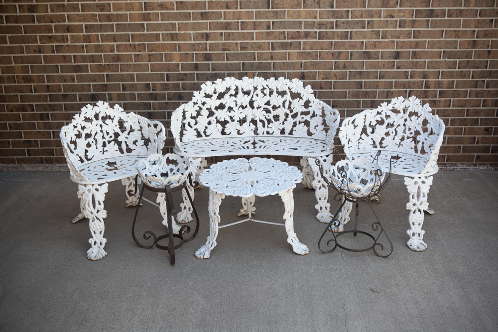 Victorian Cast Iron Garden Furniture