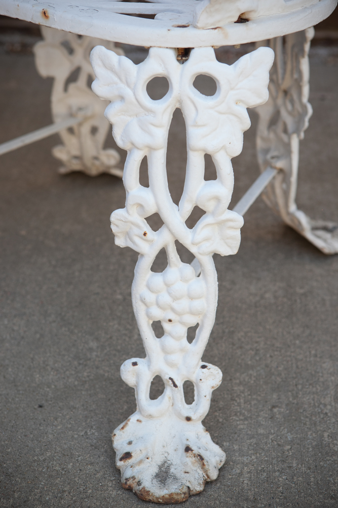 Victorian Cast Iron Garden Furniture