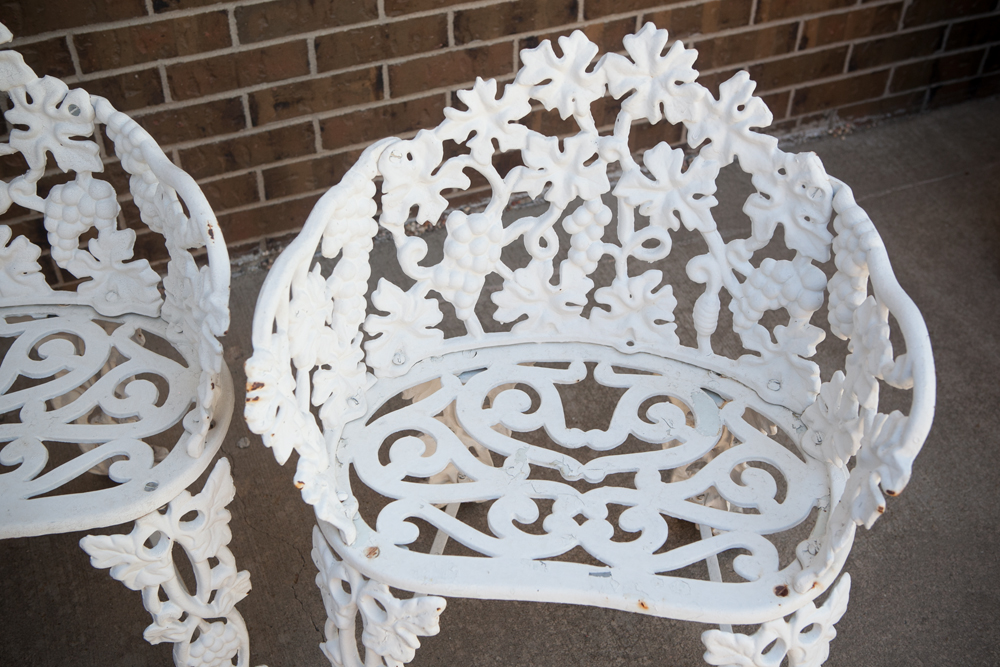 Victorian Cast Iron Garden Furniture