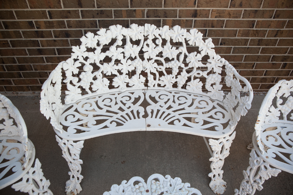 Victorian Cast Iron Garden Furniture
