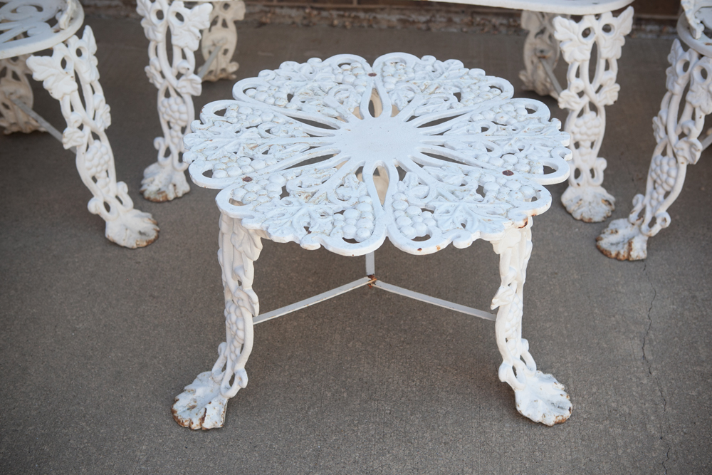 Victorian Cast Iron Garden Furniture