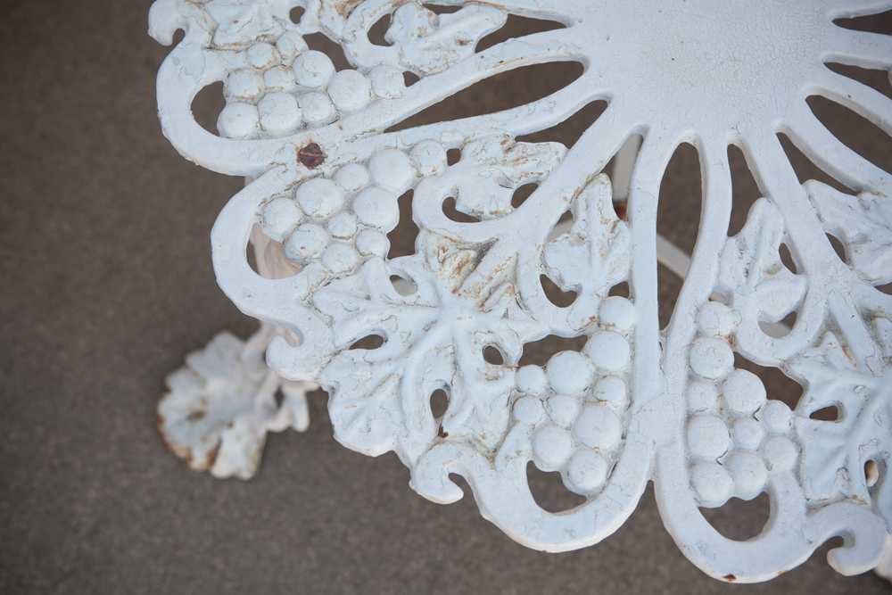 Victorian Cast Iron Garden Furniture