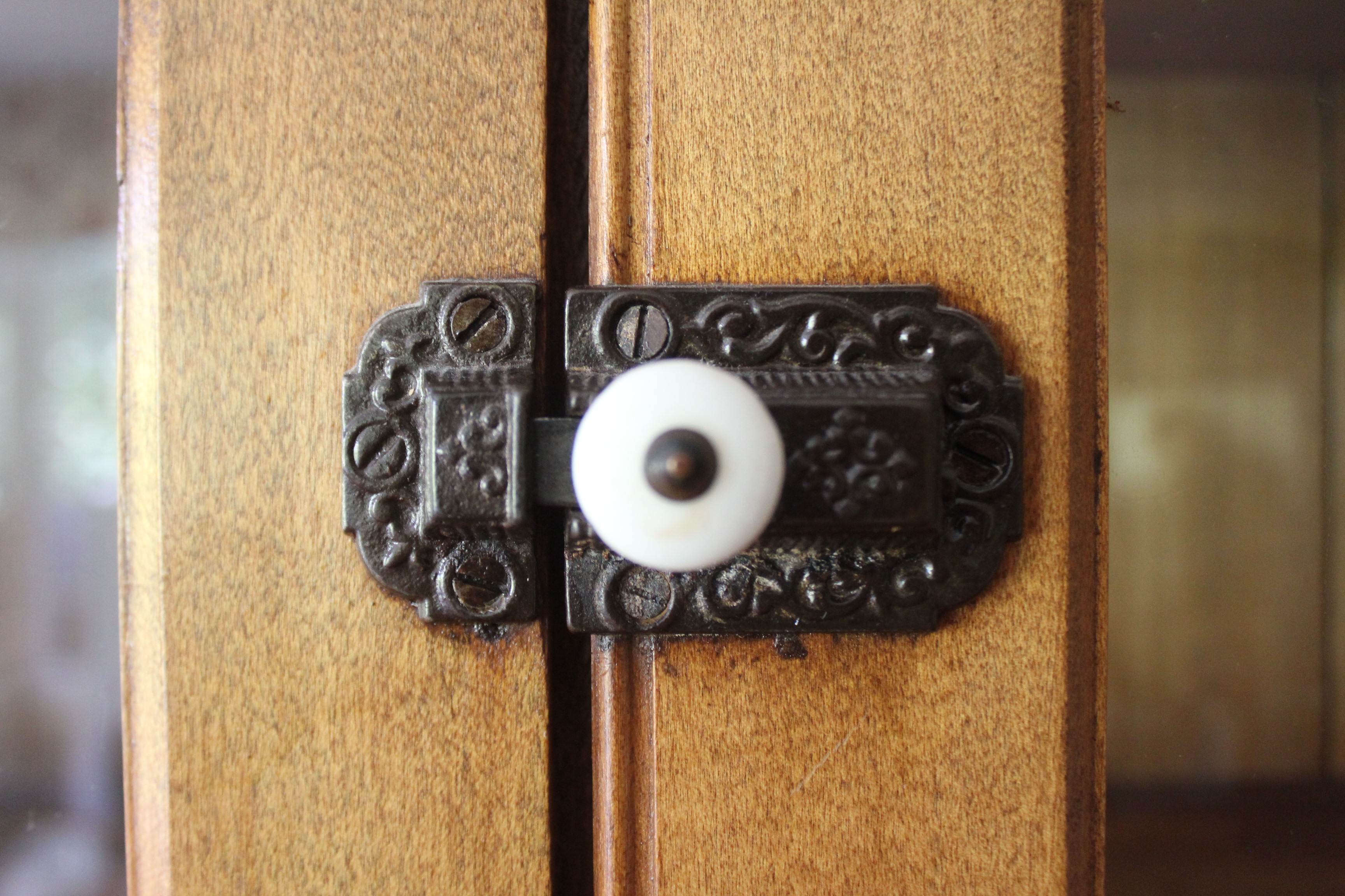 Antique Farmhouse China Hutch