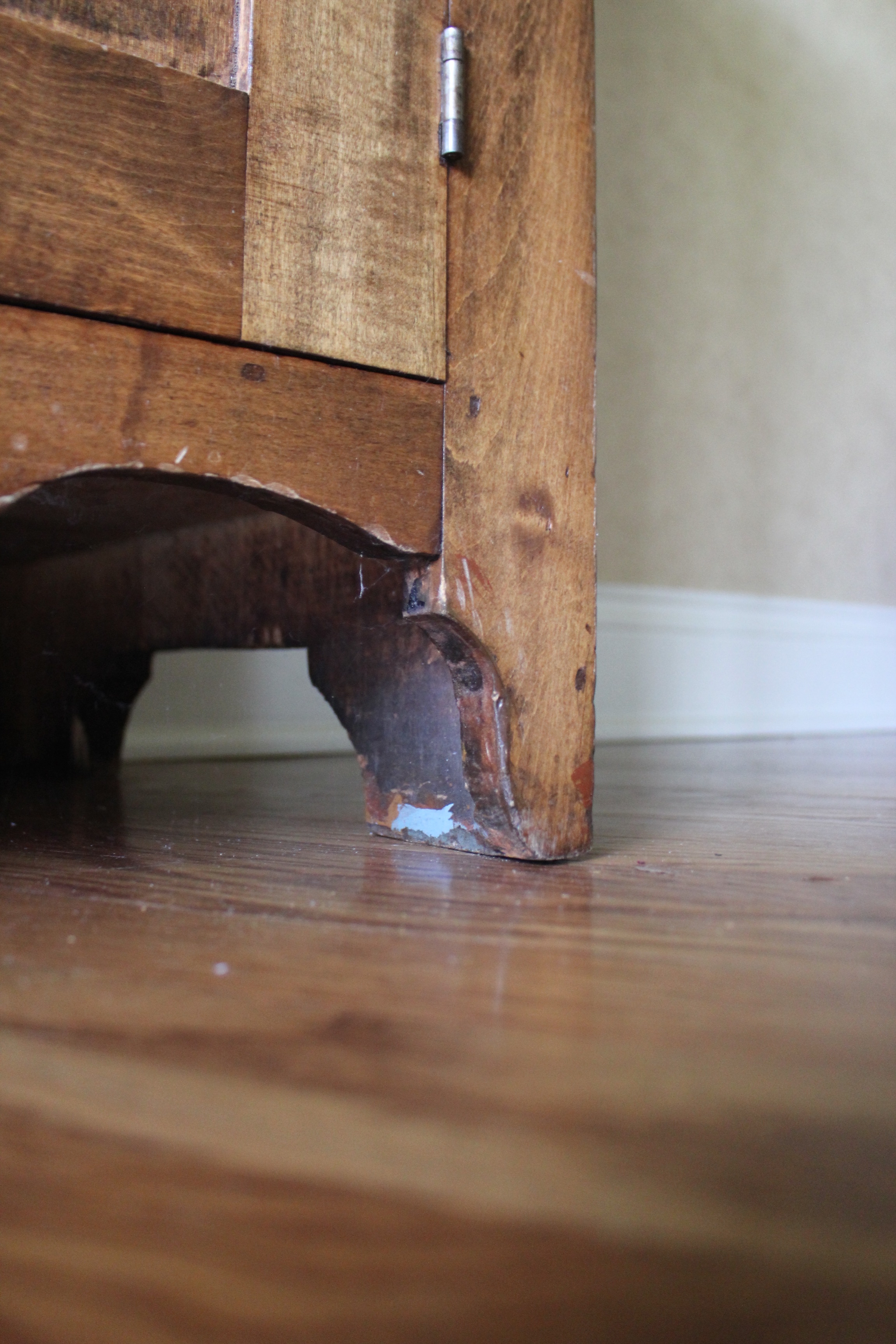 Antique Farmhouse China Hutch