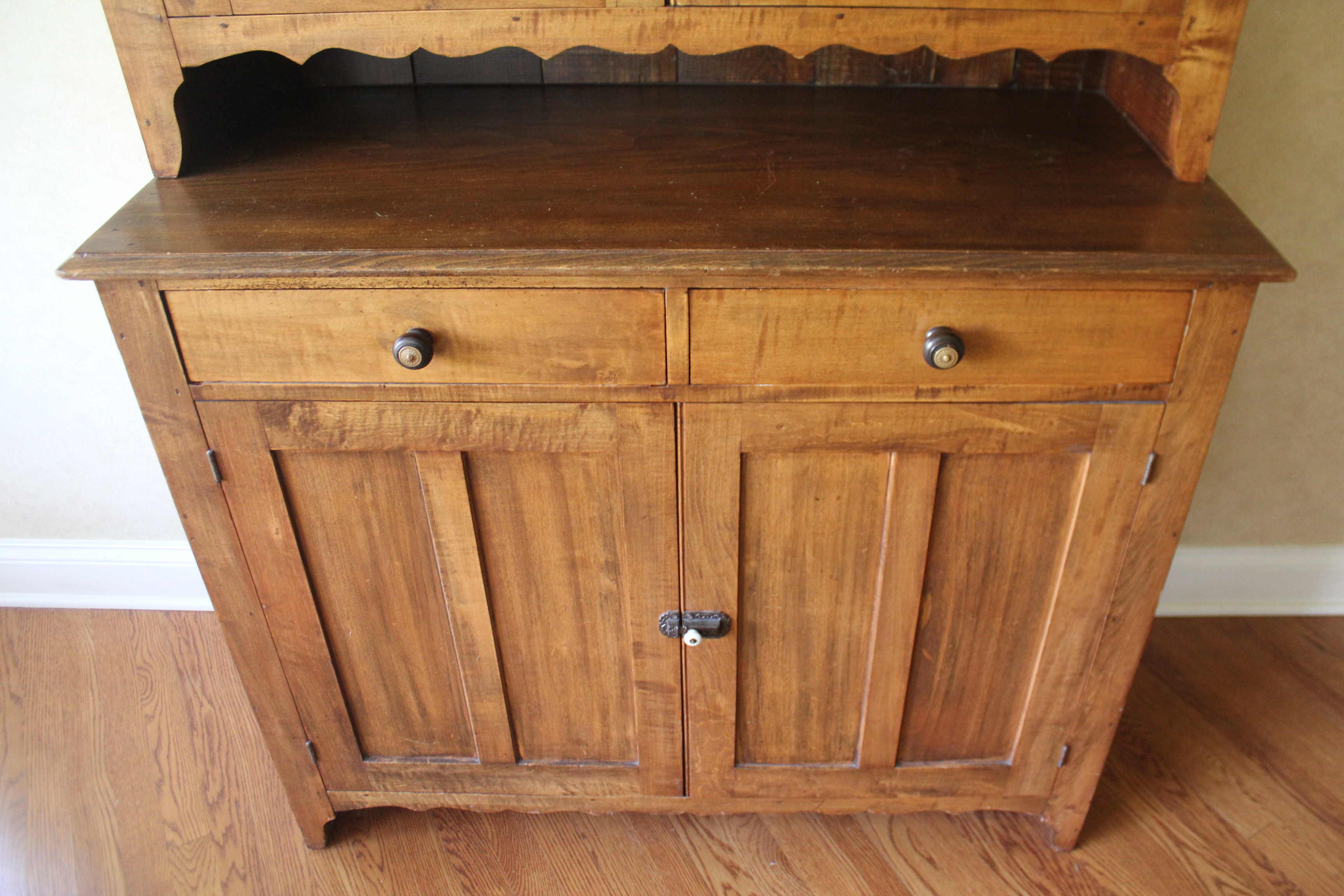 Antique Farmhouse China Hutch