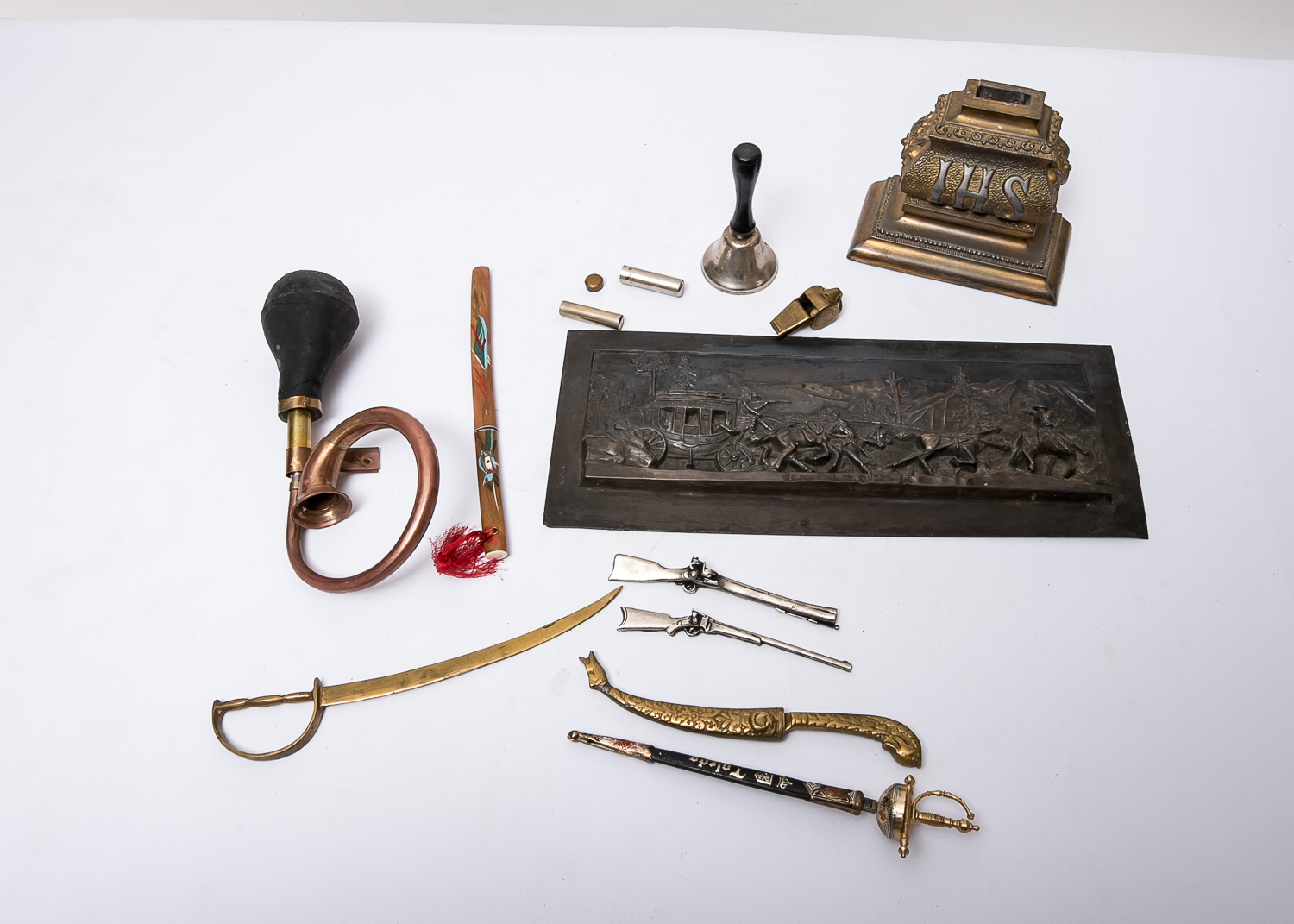 Antique Brass and Copper Items, Letter Openers