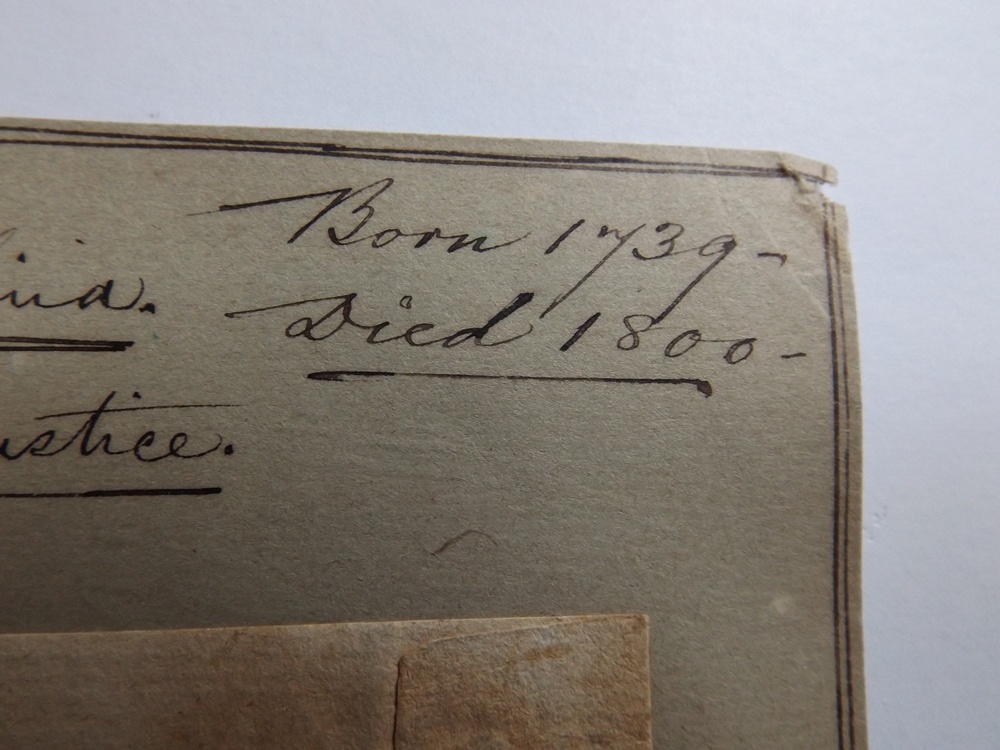 Signature of S.C. Gov. John Rutledge, Signer of U.S. Constitution