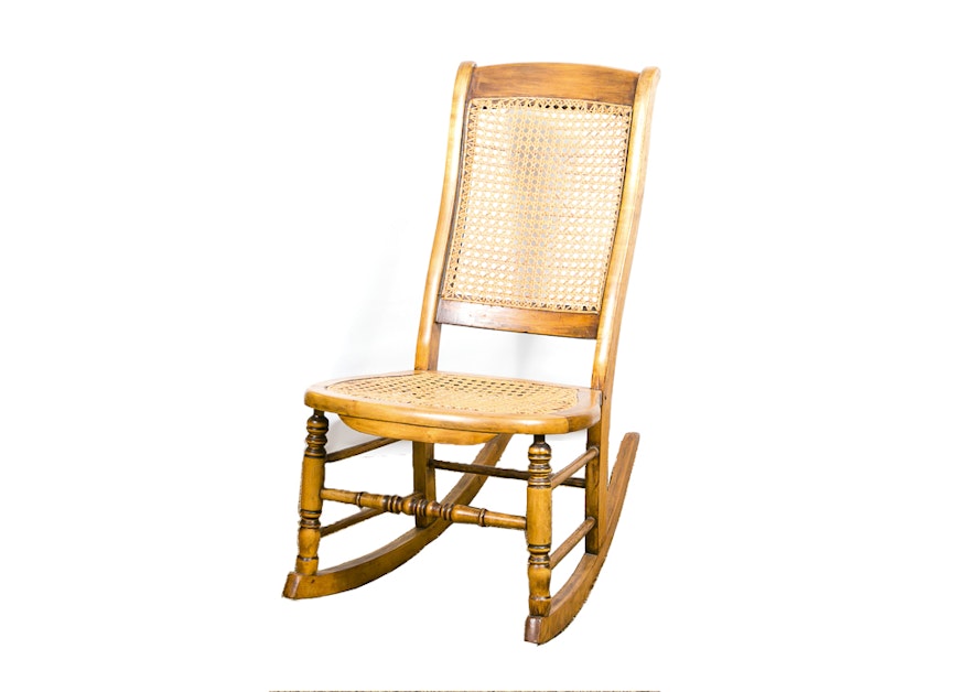 Armless Maple Rocking Chair