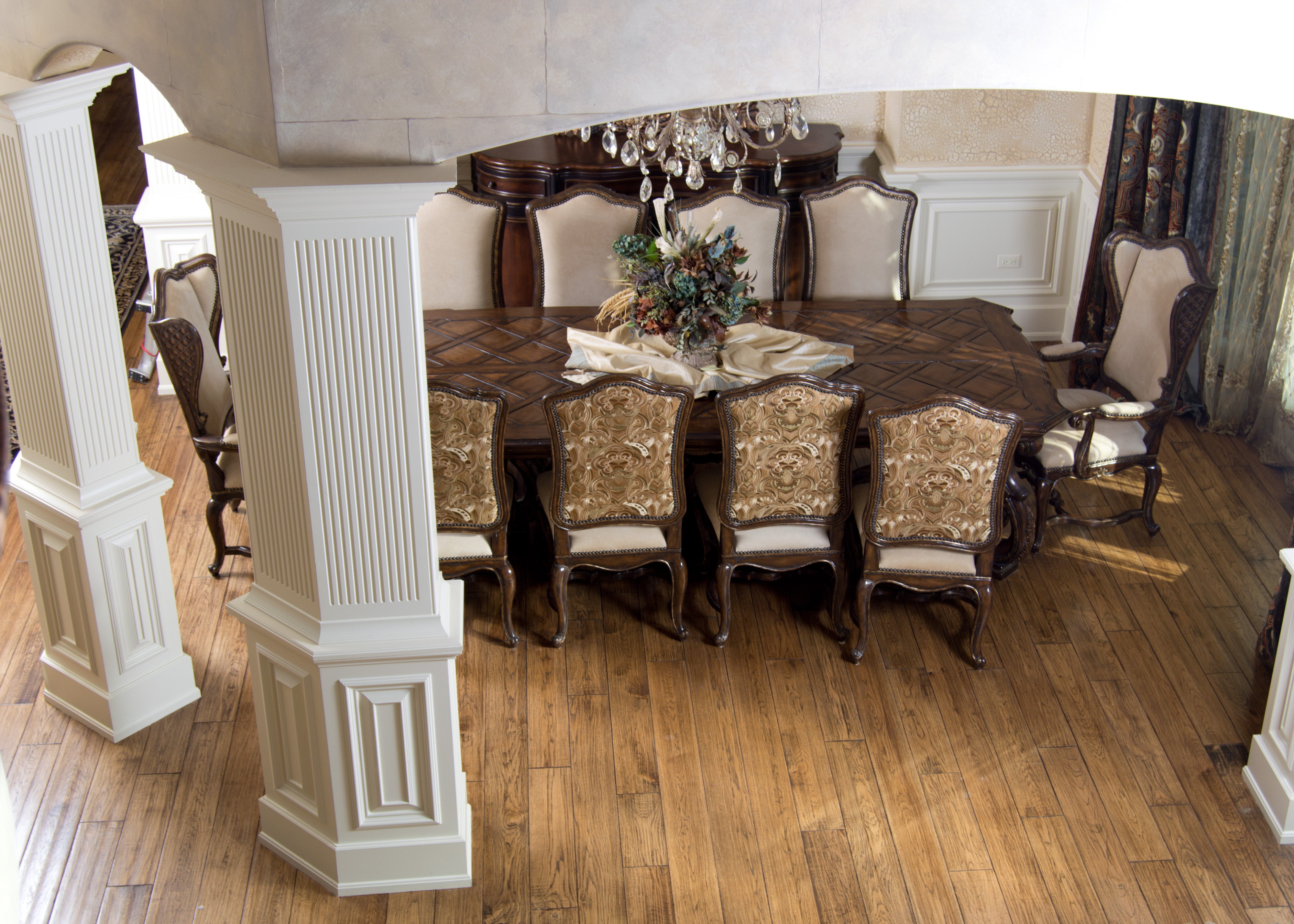 Marge Carson Vouvray Dining Chairs - Set of 10