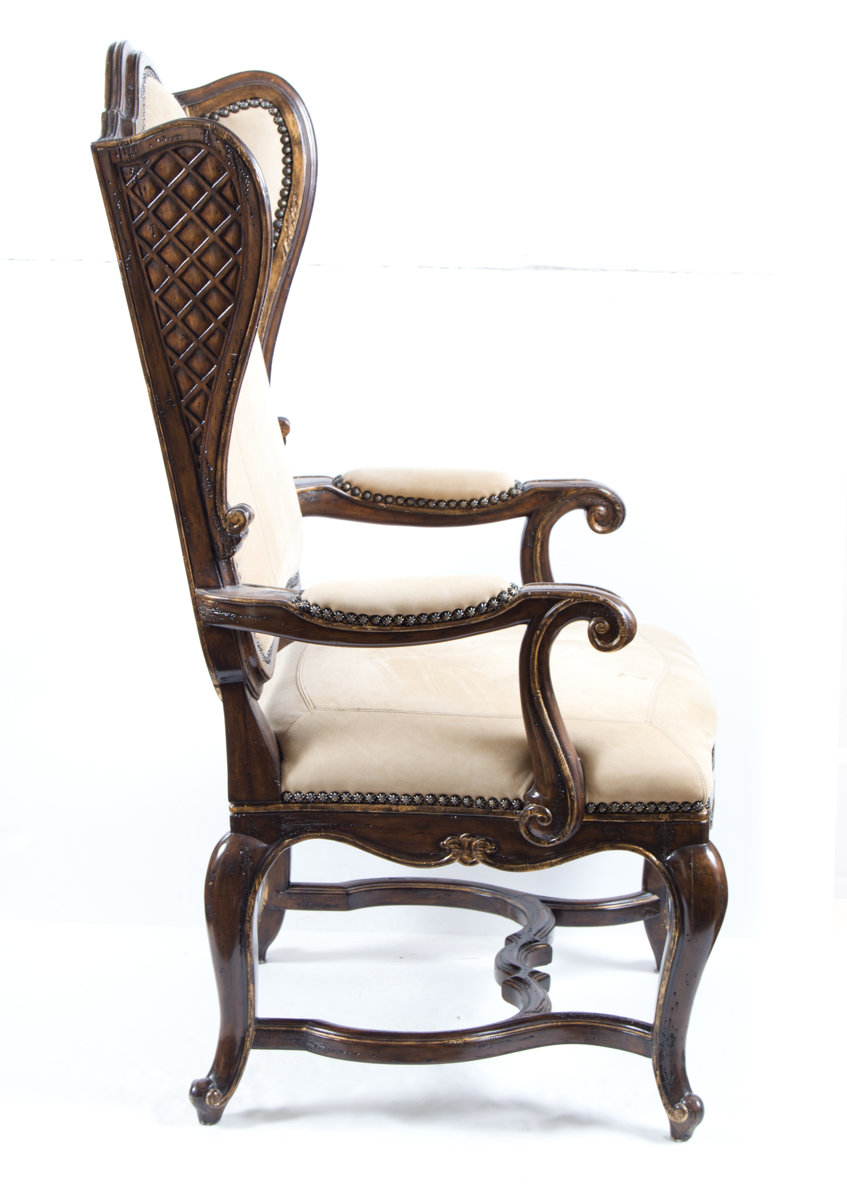 Marge Carson Vouvray Dining Chairs - Set of 10