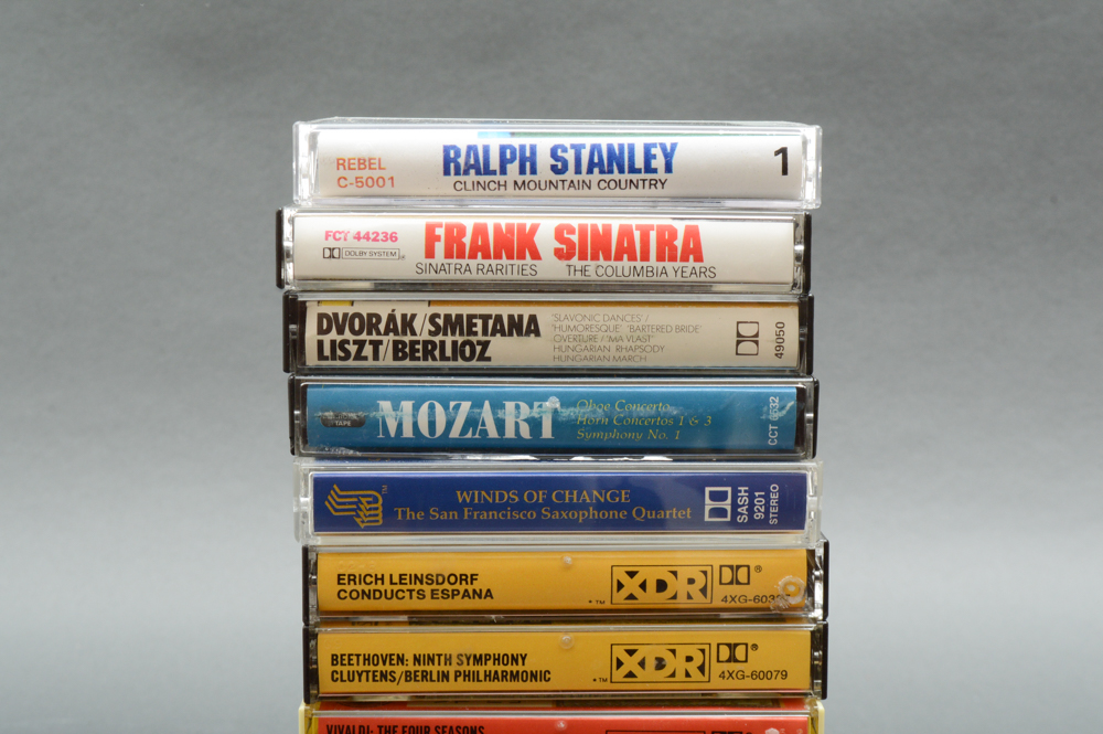 Collection of Classical Music CDs and Cassettes