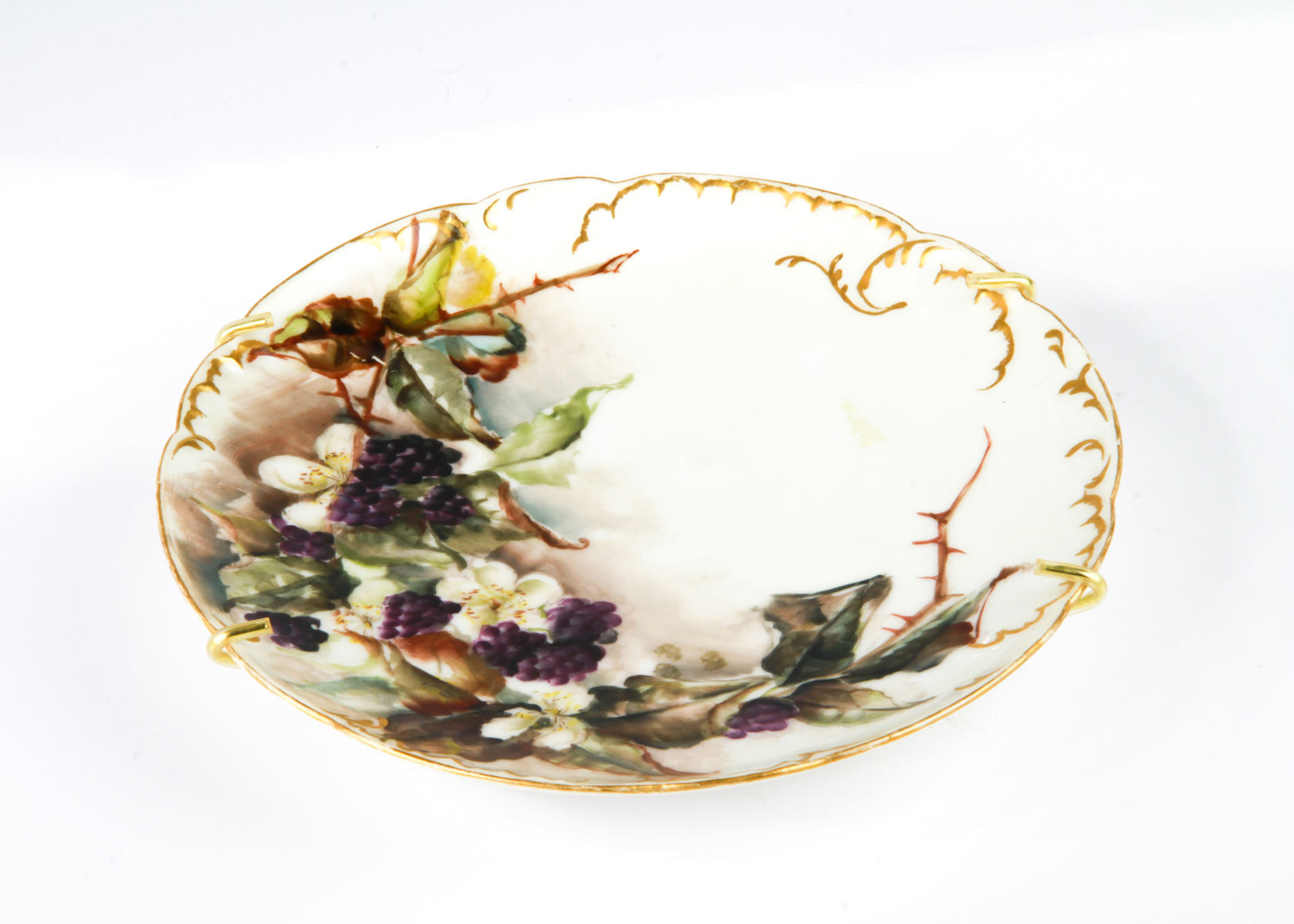 Hand-Painted Haviland & Co. Porcelain Plate