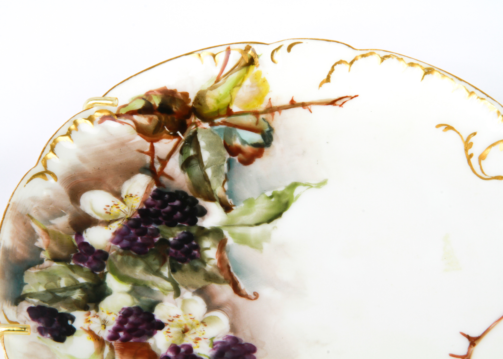 Hand-Painted Haviland & Co. Porcelain Plate