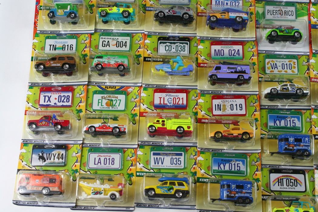Lot of 49 Matchbox Across America 50th Birthday Series