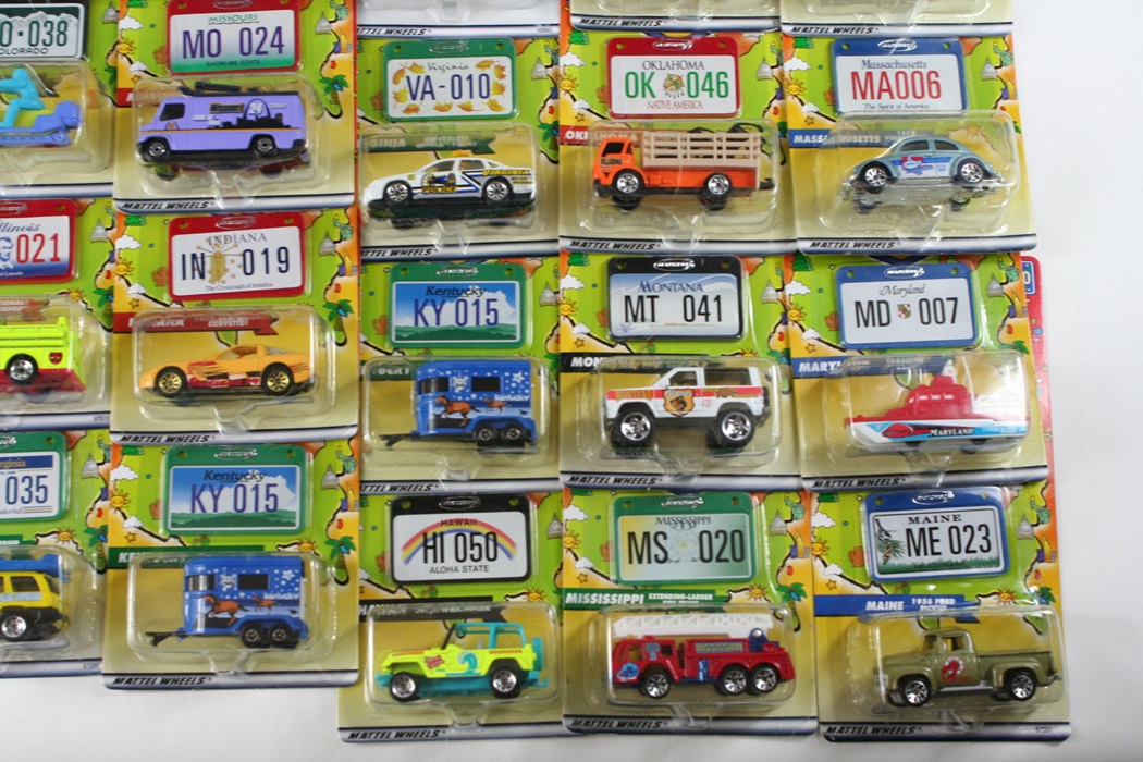 Lot of 49 Matchbox Across America 50th Birthday Series