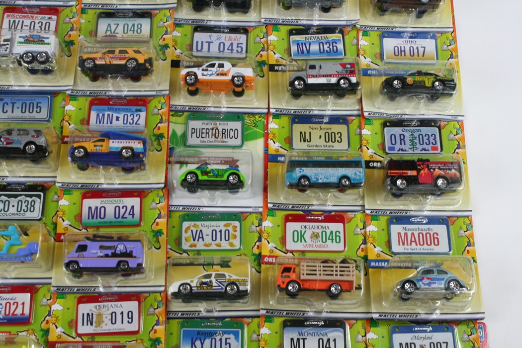 Lot of 49 Matchbox Across America 50th Birthday Series