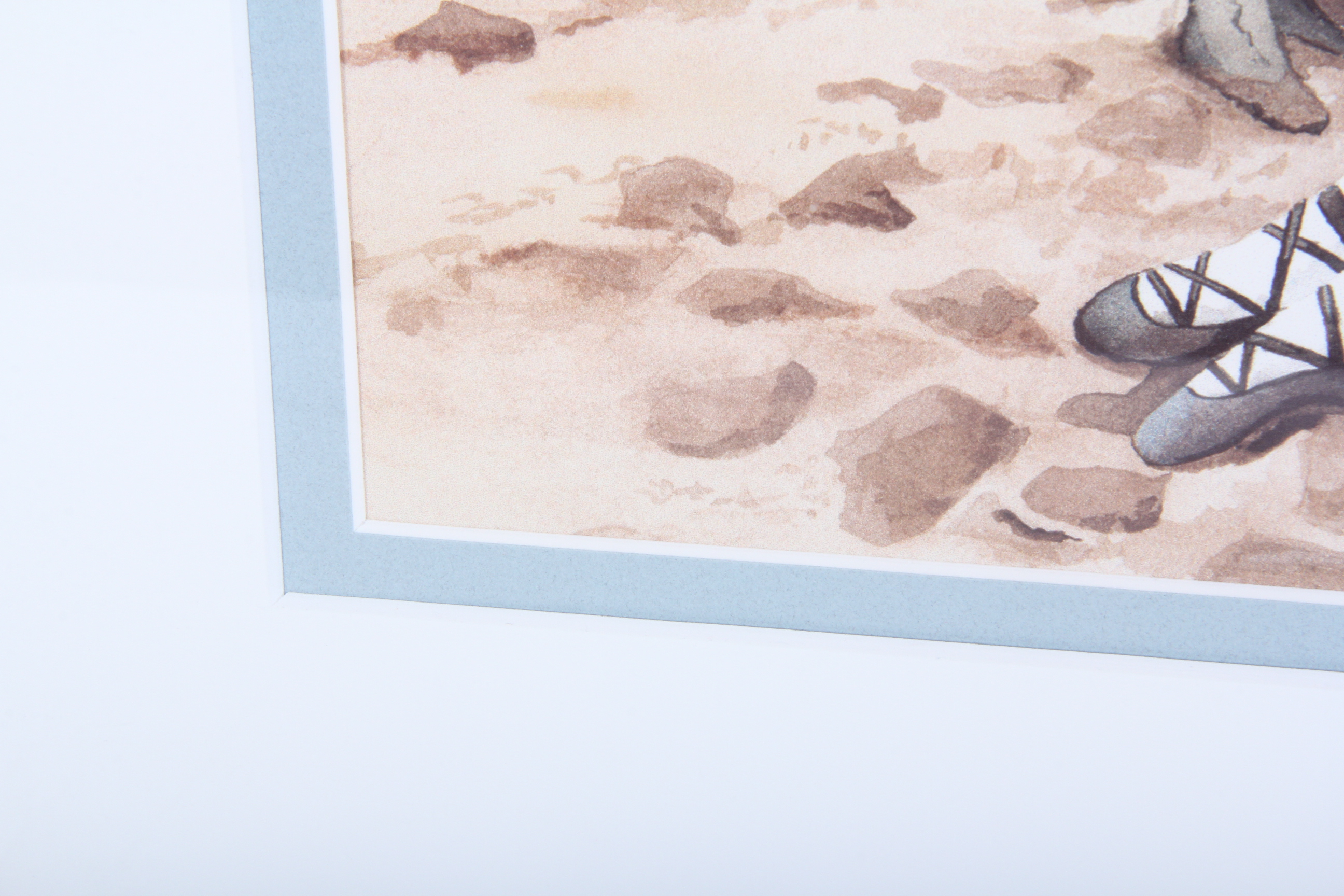 Signed Sharon Dobbs Original Watercolor