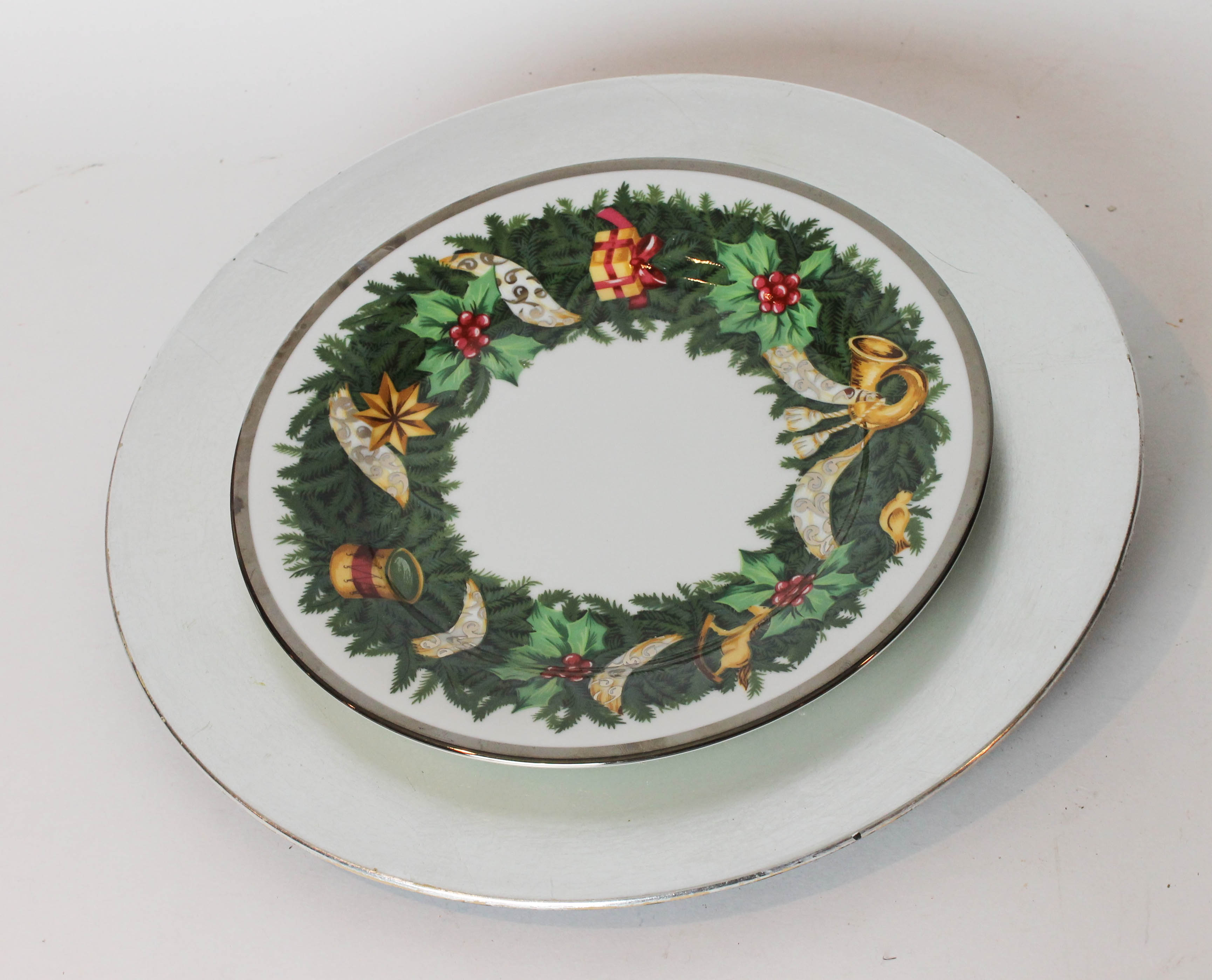 Sango White Christmas Dinnerware and Festive DInnerware