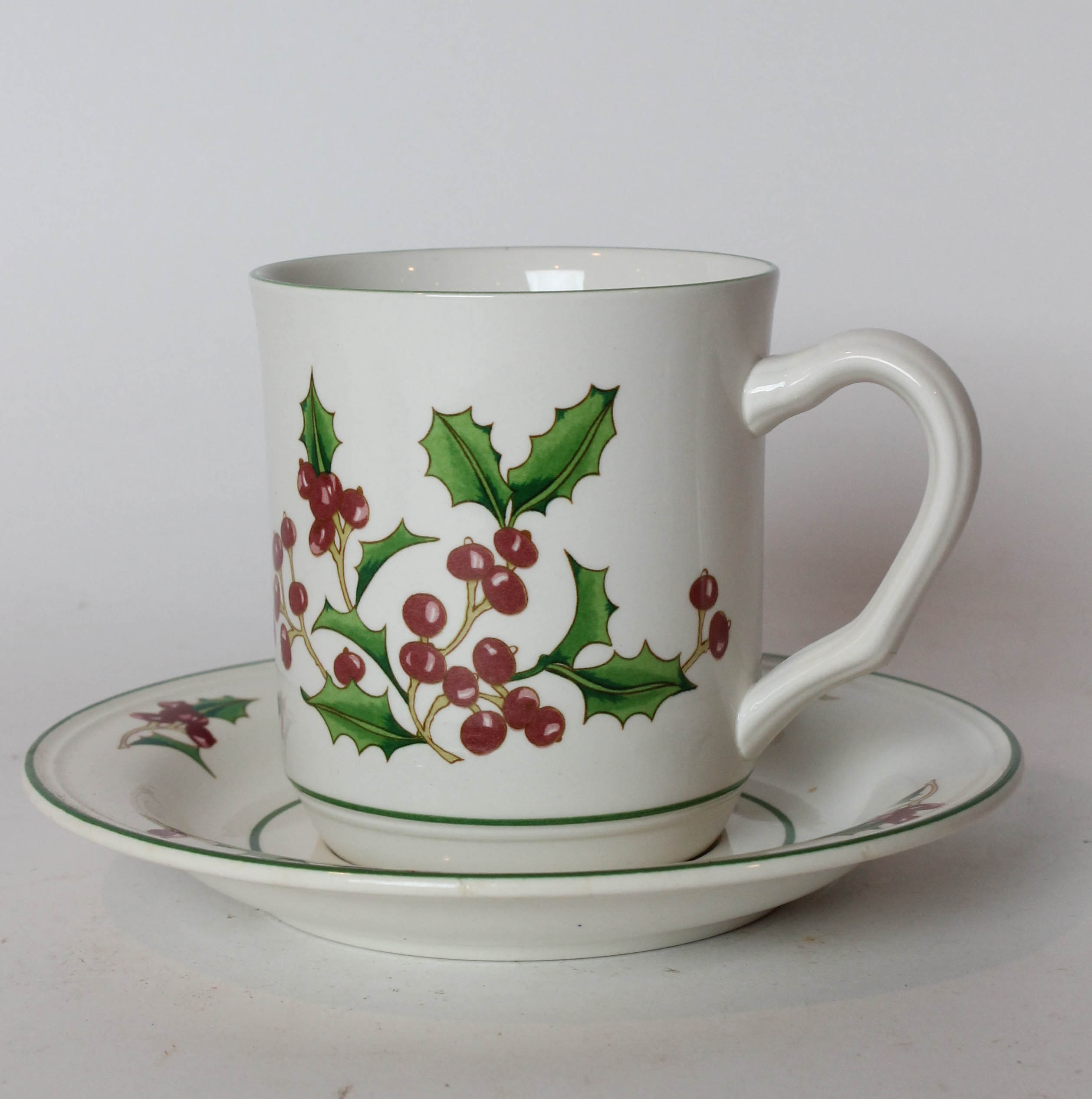 Sango White Christmas Dinnerware and Festive DInnerware