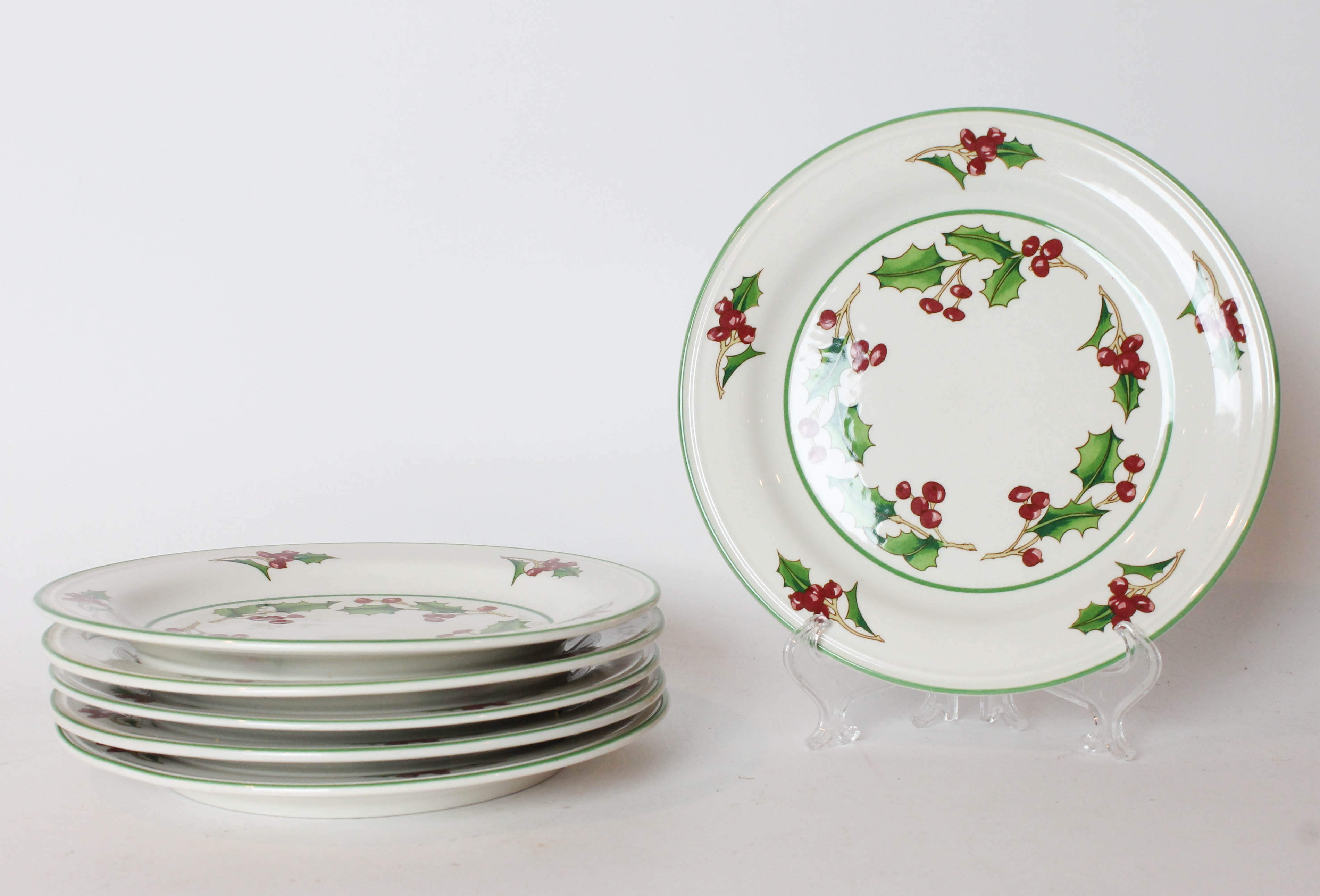 Sango White Christmas Dinnerware and Festive DInnerware