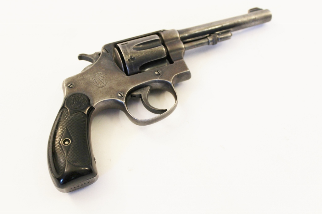 Circa 1910 Smith and Wesson Service Revolver With Holster