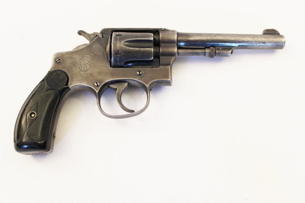 Circa 1910 Smith and Wesson Service Revolver With Holster