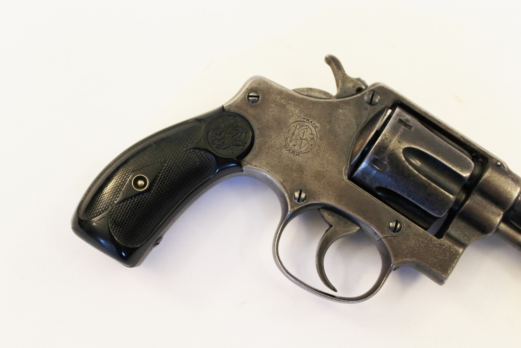 Circa 1910 Smith and Wesson Service Revolver With Holster