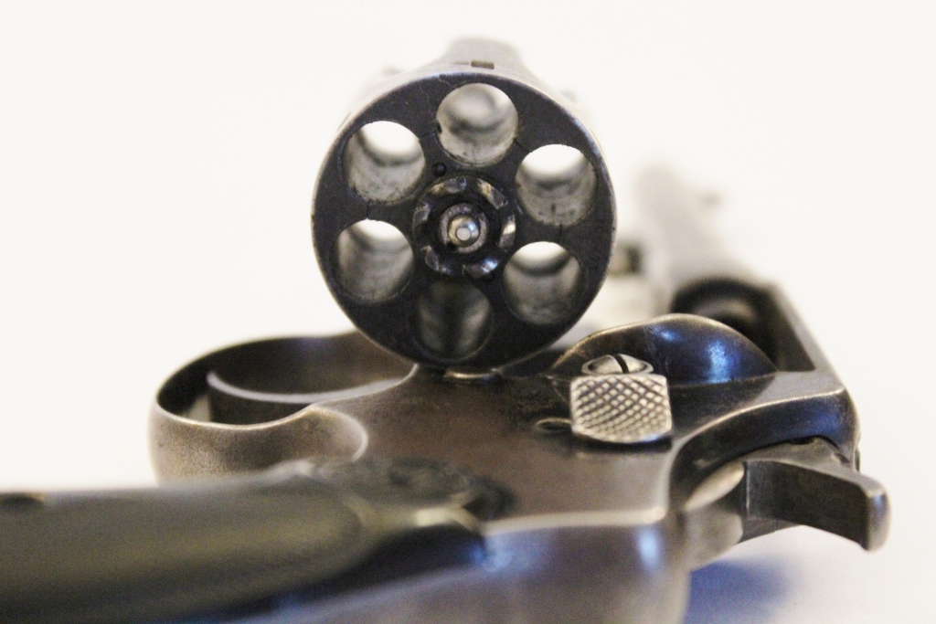 Circa 1910 Smith and Wesson Service Revolver With Holster