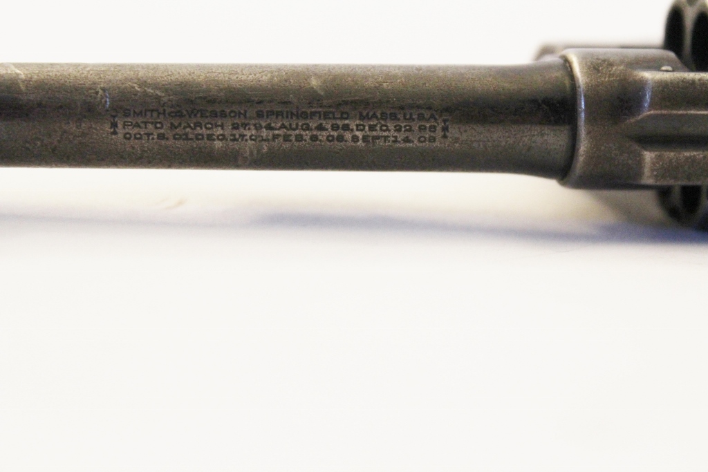 Circa 1910 Smith and Wesson Service Revolver With Holster
