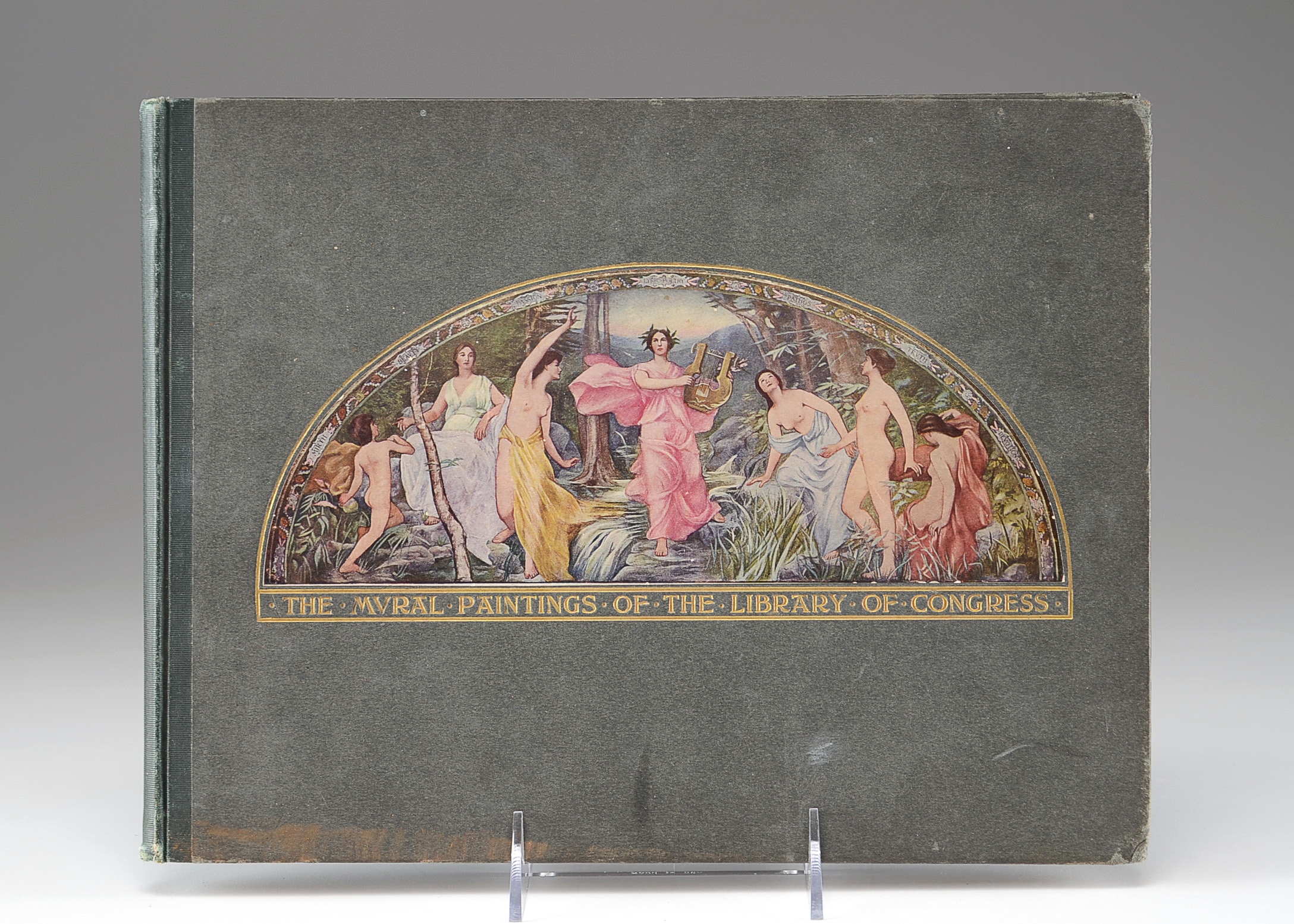 1902 "The Mural Paintings of the Library of Congress" with Plates