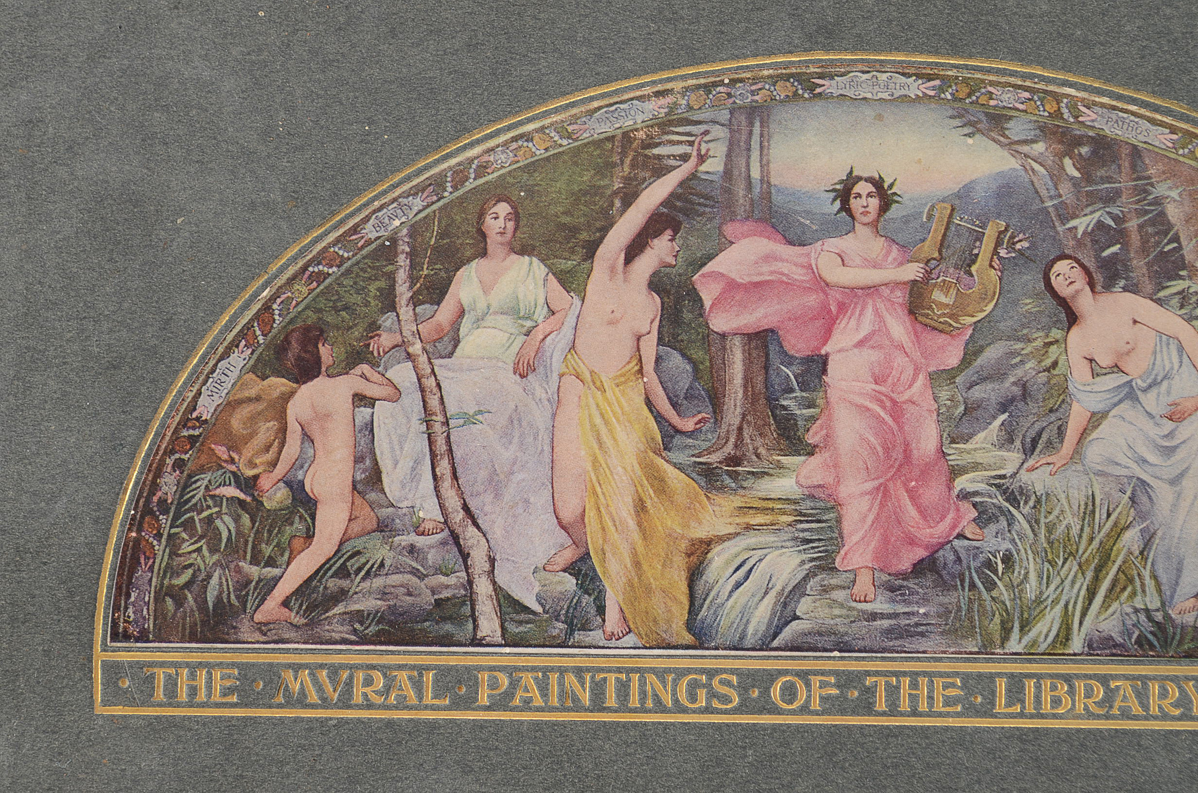 1902 "The Mural Paintings of the Library of Congress" with Plates