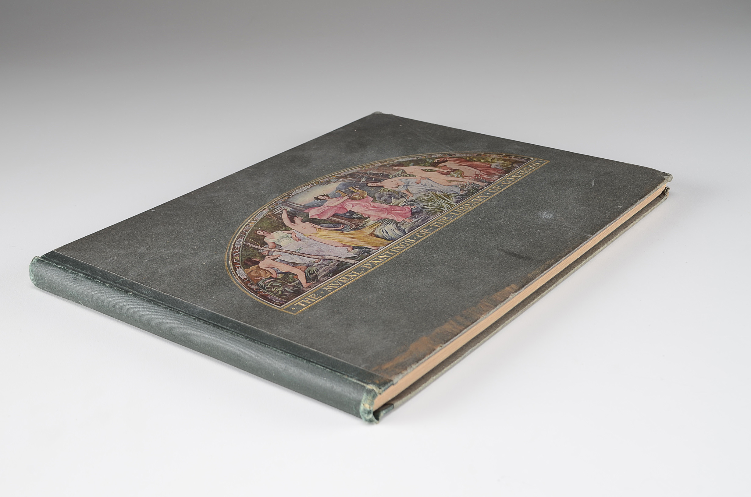 1902 "The Mural Paintings of the Library of Congress" with Plates