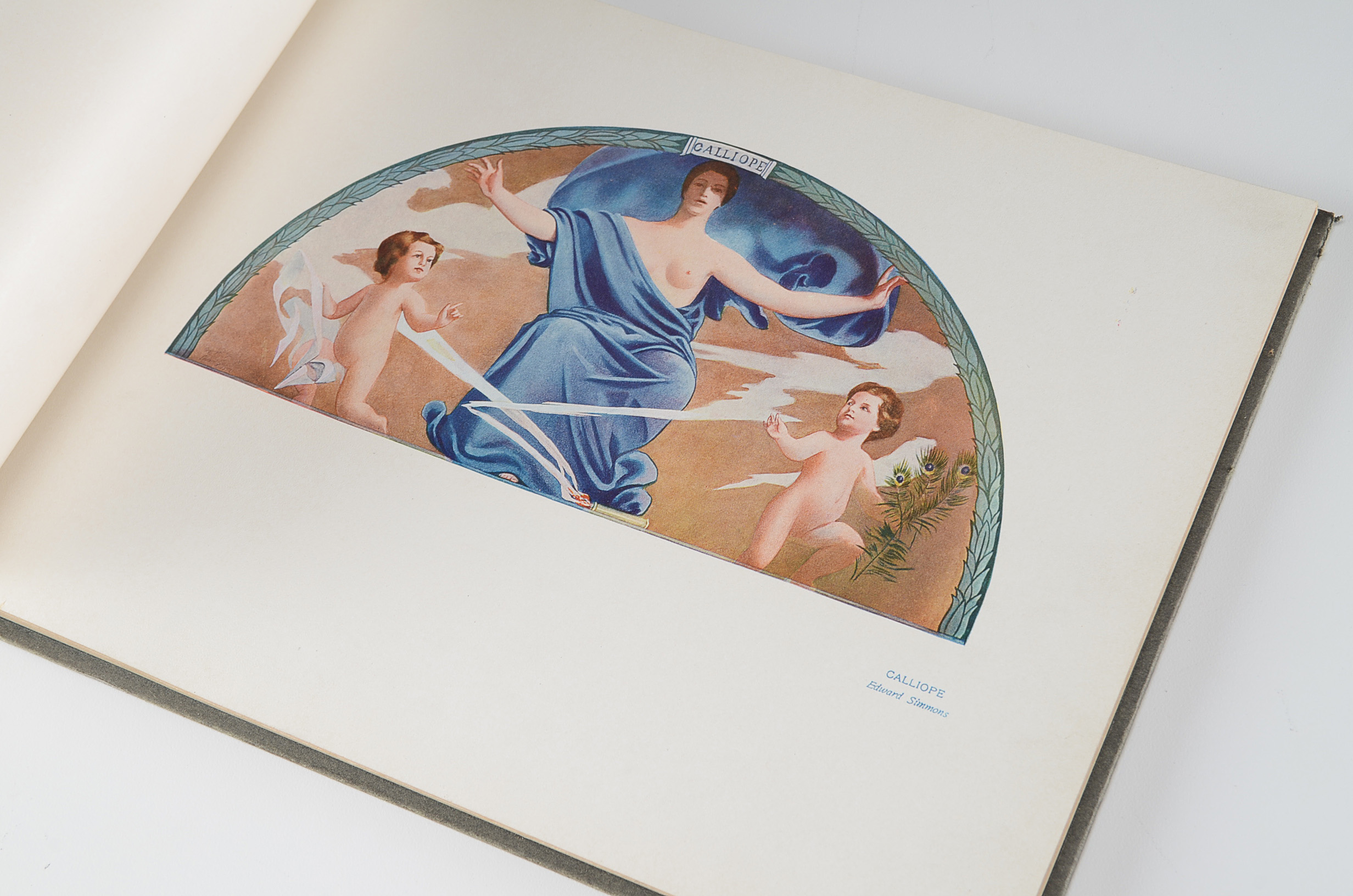 1902 "The Mural Paintings of the Library of Congress" with Plates