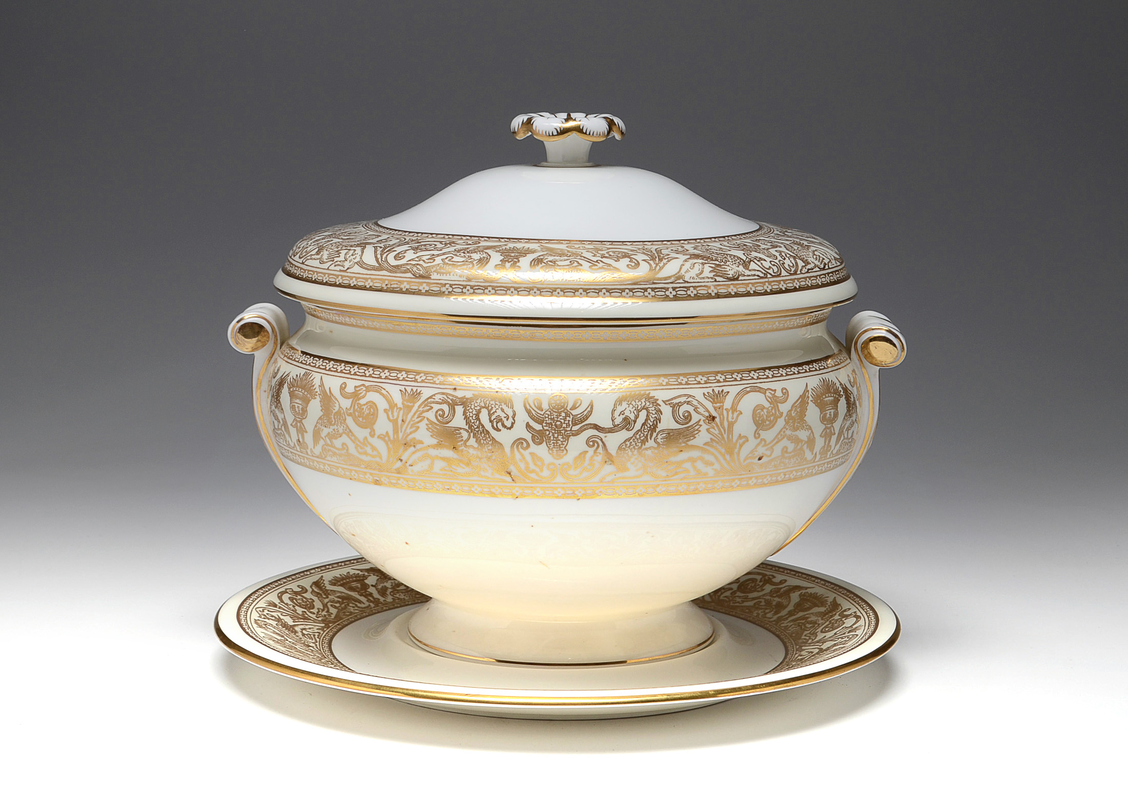 Wedgwood "Florentine Gold" Soup Tureen